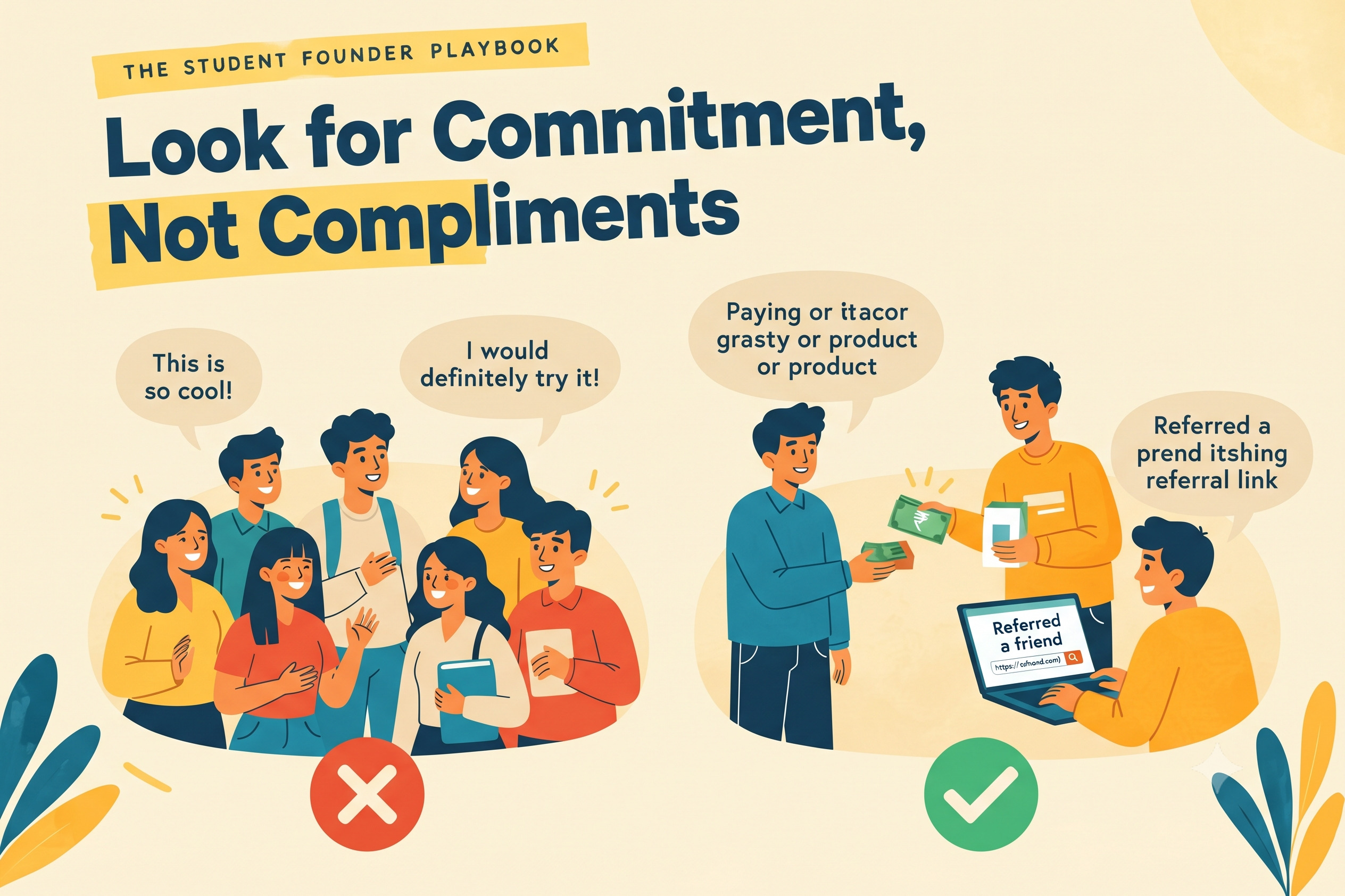 Look for Commitment, Not Compliments